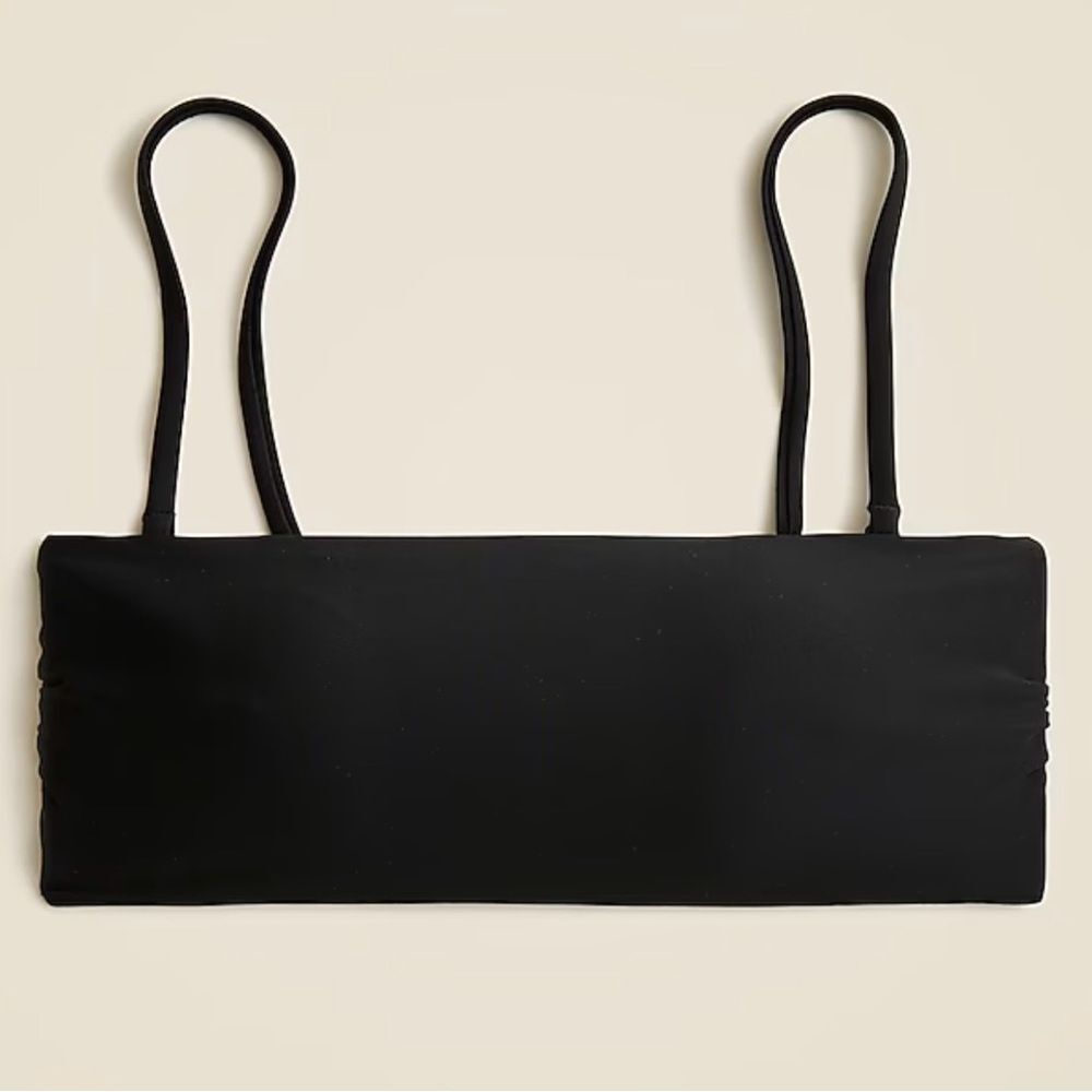 J.Crew Bandeau bikini top in Classic Sculpt NWT Size XL
